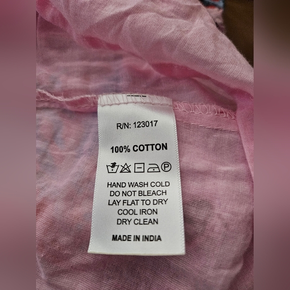 Maude Vivante Sana Colorful Ruffled Maxi Dress Small - Picture 5 of 5